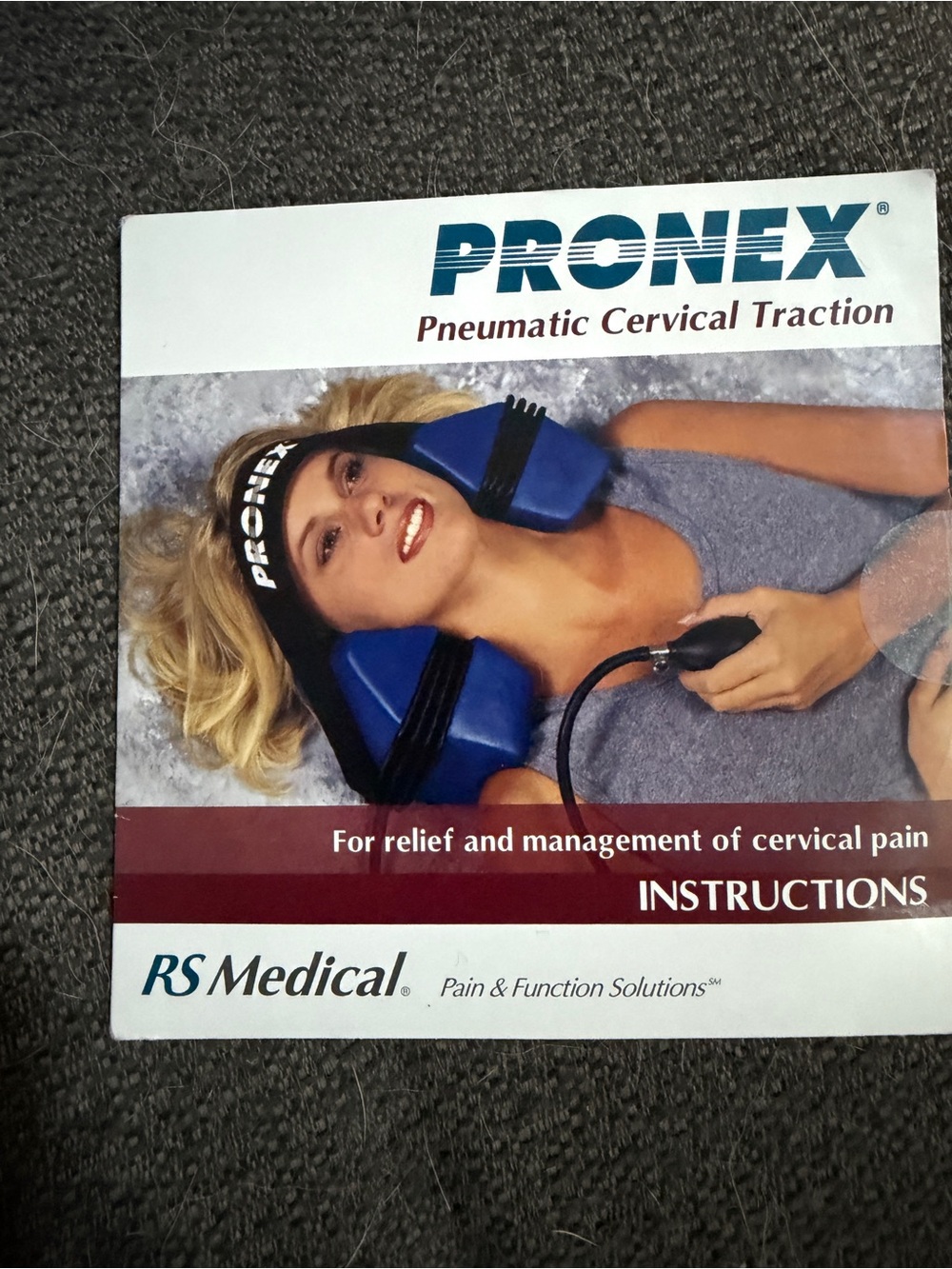 PRONEX Pneumatic Cervical Traction Device